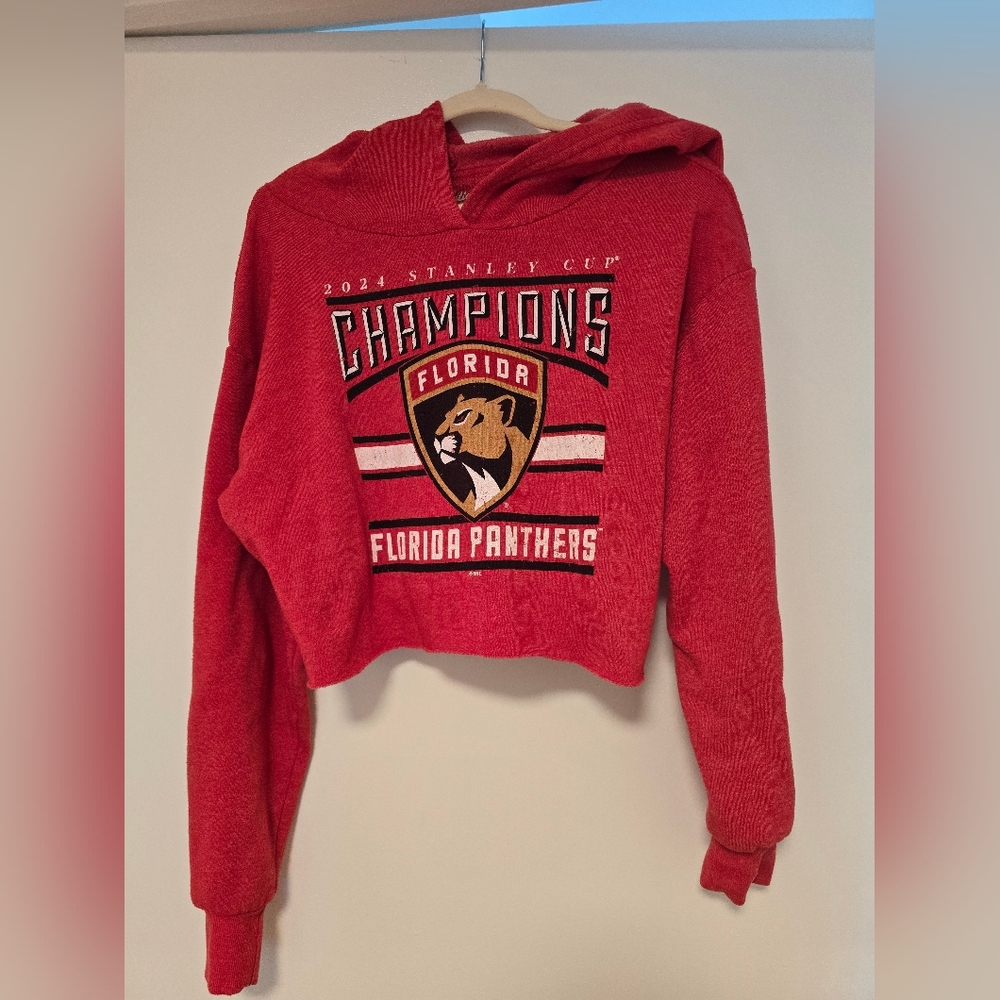 FL Panthers crop sweater